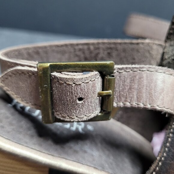 ROPER Mika Floral Leather Peep Toe Shootie Pumps Sandal Sz 10 - Picture 9 of 15